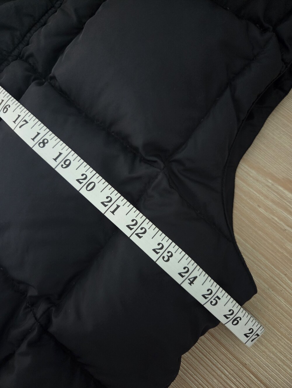 Vintage Woolrich Black Quilted Down Puffer Vest Jacket Mens Size Large - Picture 8 of 12
